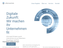 Tablet Screenshot of informatikdv.de